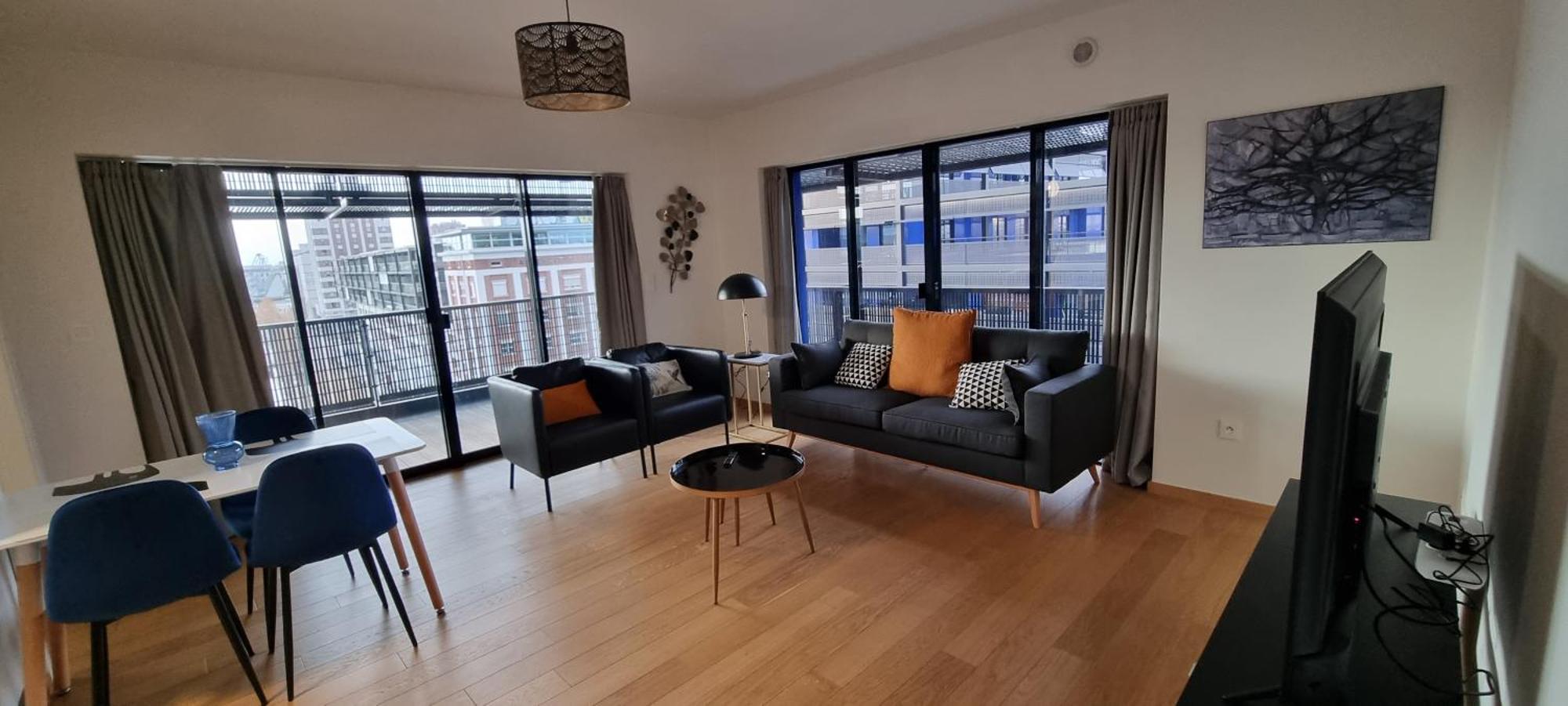 Bel Appartement Contemporain Avec Terrasse Climatisation Et Parking Payant En Option Страсбург Екстер'єр фото